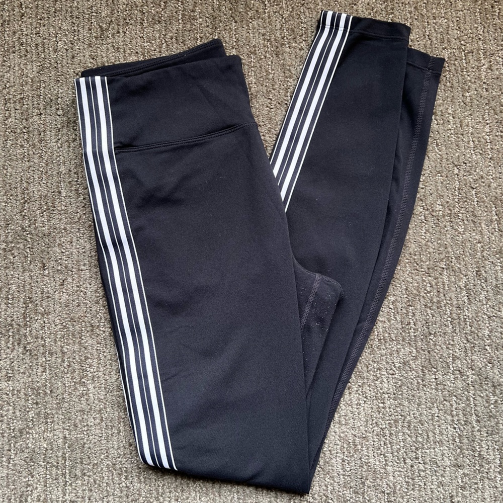 Athleta Leggings with Stripe